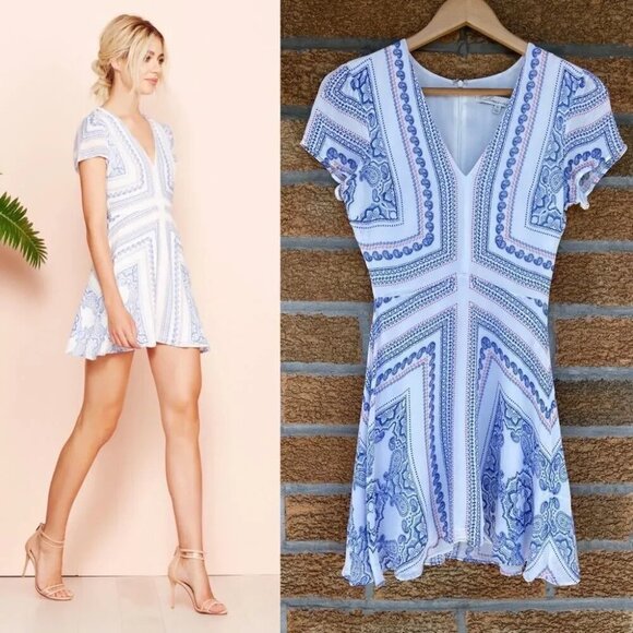 Lovers + Friends Cassidy Dress in Bella Scarf XS - Picture 2 of 11